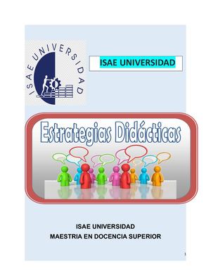 Proyecto Final La Estrategia Didacticas
