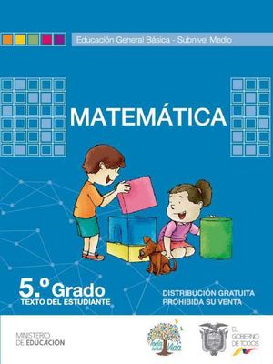 Matematica Texto 5to Egb Foros Ecuador