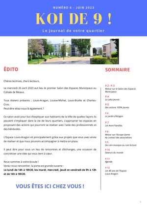 KOI DE 9 ! - N°6 - JUIN 2023