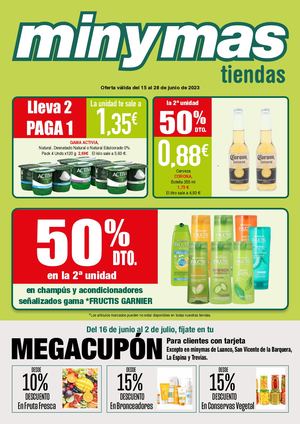 Oferta Válida Del 15 Al 28 De Junio De 2023 - Minymas Tiendas