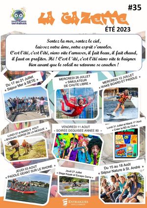 Gazette éTé 2023