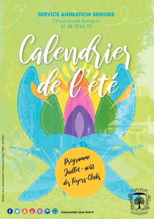 Programme Juillet-Août des Foyers Clubs