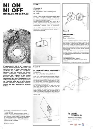 LIVRET d'exposition Adrien Chevrier