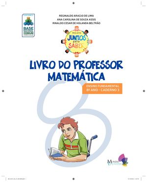 CADERNO 3 MAT PROFESSOR 8 ANO