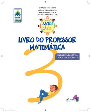 CADERNO 3 MAT PROFESSOR 3 ANO