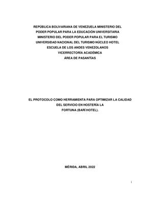 INFORME N°1684 PASANTIA ADMINISTRATIVA  TRABAJO DE GRADO 2022