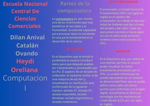 Partes De La Computadora Catalán Ovando Dilan Anival  .