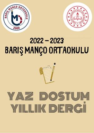 Barış Manço Ortaokulu Yıllık Dergi