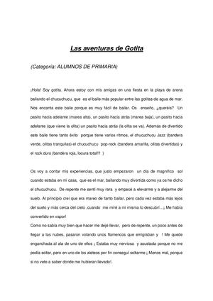 La gran aventura de gotita