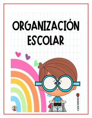 S Proyecto Final Organización Escolar
