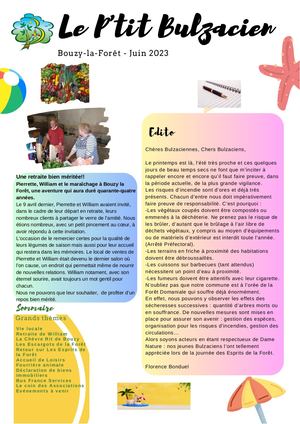 Le P'tit Bulzacien JUIN 2023