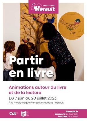 Flyer Partir En Livre 2023