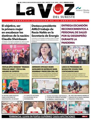 La Voz del Sureste 13 06 2023