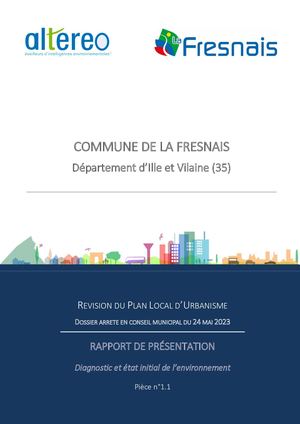 1 1 RP - Diagnostic Et état Initial De L'environnement 22 05 23