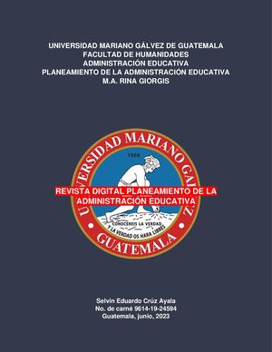 Revista Digital - Planeamiento