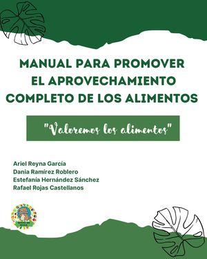 Manual para promover el aprovechamiento