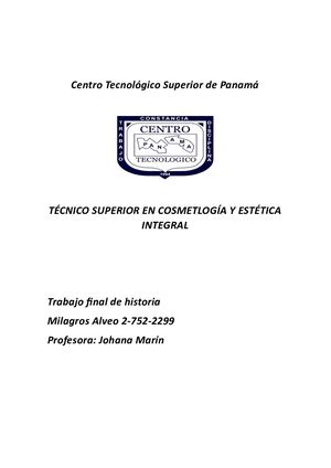 Examen Final De Historia