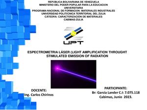 Espectrometria Láser