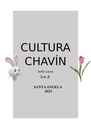 Cultura Chavín
