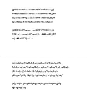 Ejercicios De Mecanografia