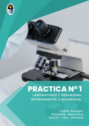 Práctica de laboratorio N° 1 - Biologia