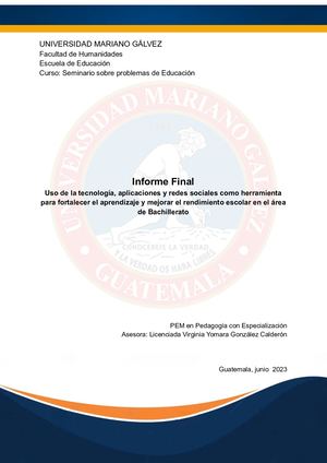 Informe Final Seminario 2023