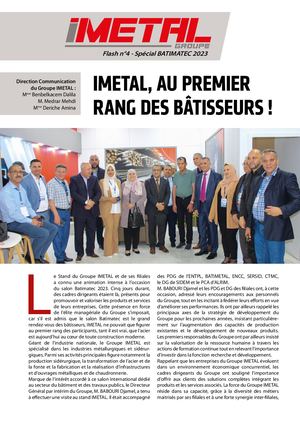 Flash IMETAL Num 04 Spécial BATIMATEC 2023