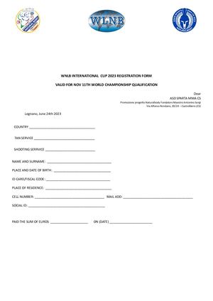 Wlnb Registration Form