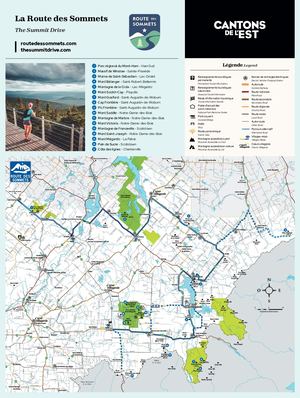 The Summit Drive - Tourist Road Map 2023-2024