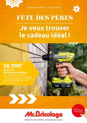 Mr Bricolage - Catalogue Fête Des Peres