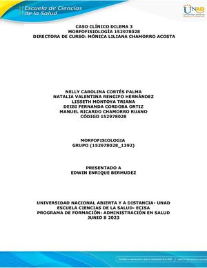 Caso Clínico Dilema 3