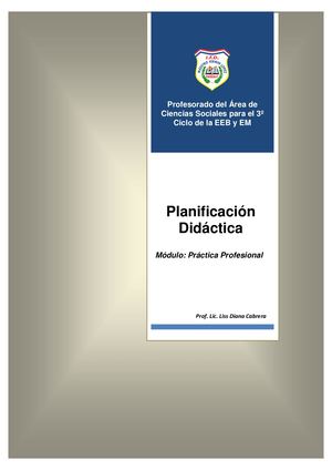 Planificacion Didactica Pdf