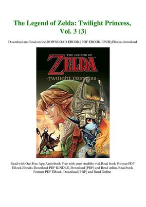 Read The Legend Of Zelda Twilight Princess Vol 3 (3) Download @Pdf