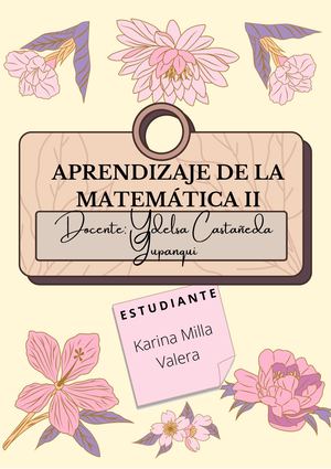 Portafolio De Matemáticas