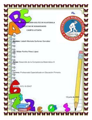 Tarea Portafolio Digital Matemáticas