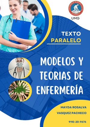 Modelos Y Teorias De Enfermeria
