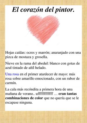 El Corazón Del Pintor