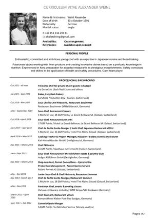Cv Alexander Weinl [Eng] 2023