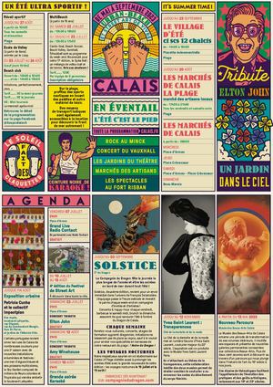 Calais LA Plage Juillet-Septembre 2023