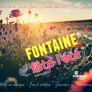 Fontaine fête l'été