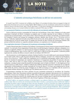 La Note du Cesa N°505