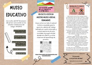 Folleto Del Museo