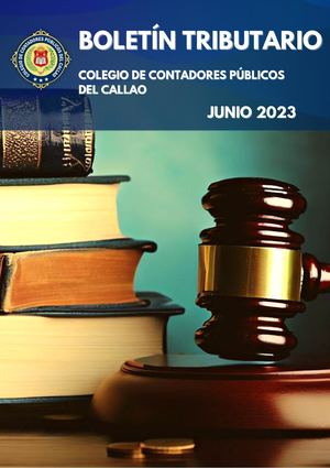 Boletín Tributario Ccpc Junio 2023