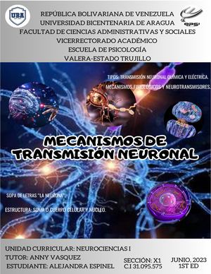 Mecanismos de transmisión neuronal