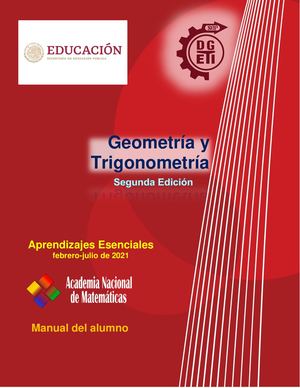 Manual De Geometría Y Trigonometría 2021