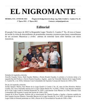 El Nigromante No 5, Junio 2023