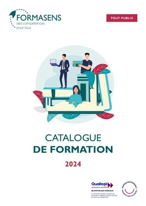 Catalogue FORMASENS Tout Public 2024