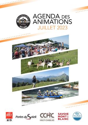 Programme Animation Vallée d'Aulps - juillet 2023