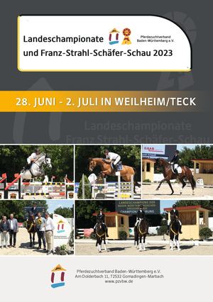 Landeschampionate und Franz-Strahl-Schäfer-Schau 2023