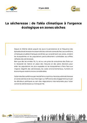 Note d'actualité 17 juin 2023